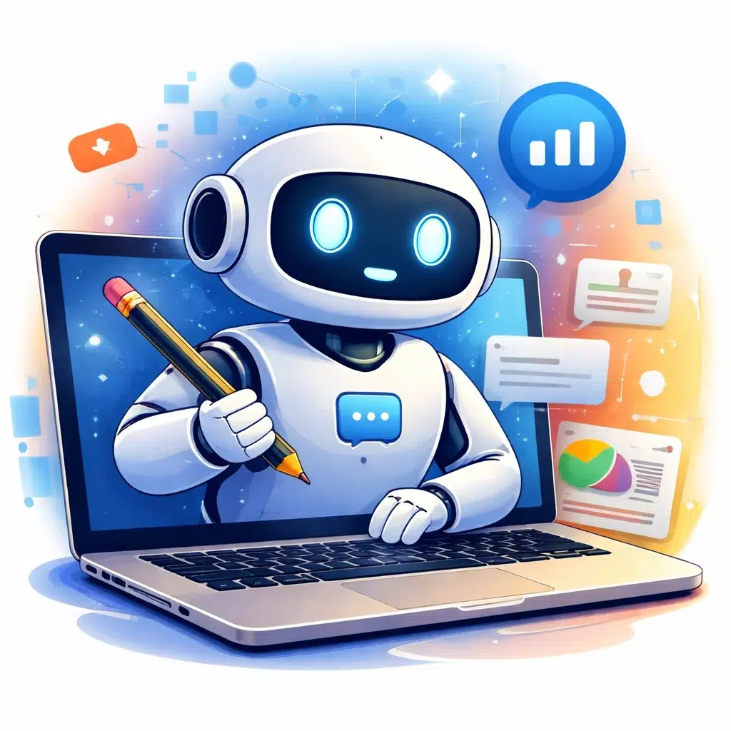 ChatGPT blogging ke liye sabse popular aur powerful AI tool hai. Ye aapko article ideas se lekar full blog content tak likh kar de sakta hai.