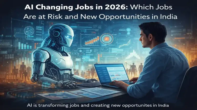 AI changing jobs in India 2026