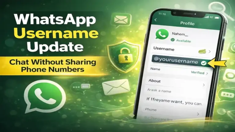 whatsapp username update feature chat without phone number privacy