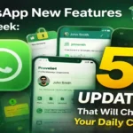 WhatsApp New Features This Week including chat lock AI username and HD media update