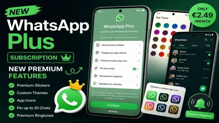WhatsApp Plus subscription features and price